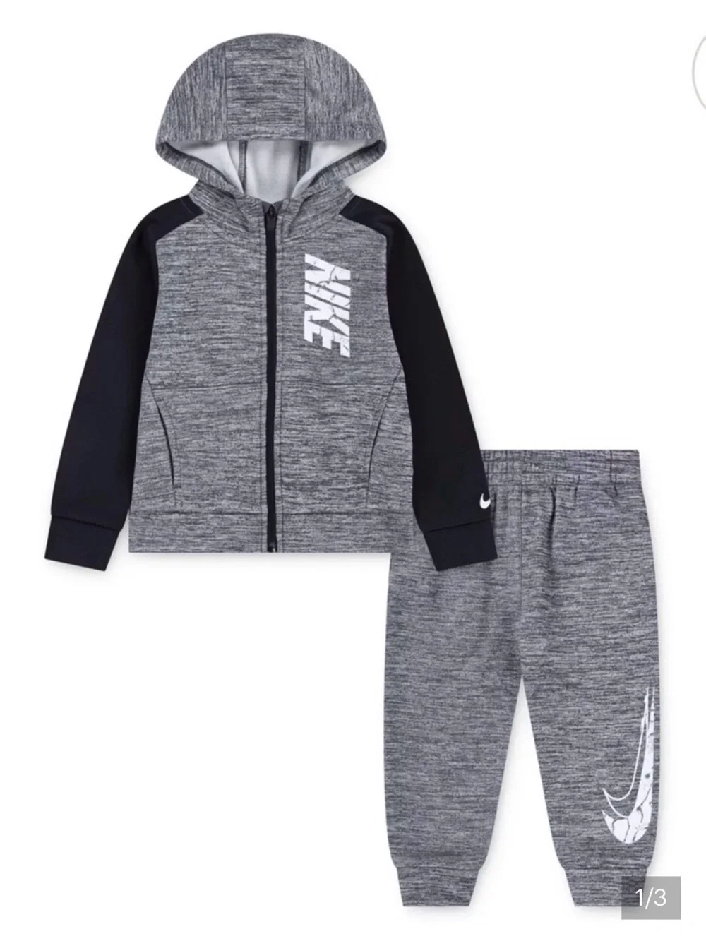 Nike Kids boys tracksuit hoodie pants joggers size 4 NWT